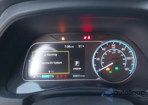 2023 Nissan Leaf S 40 Kwh из США, поврежденный, VIN 1N4AZ1BV9PC555097